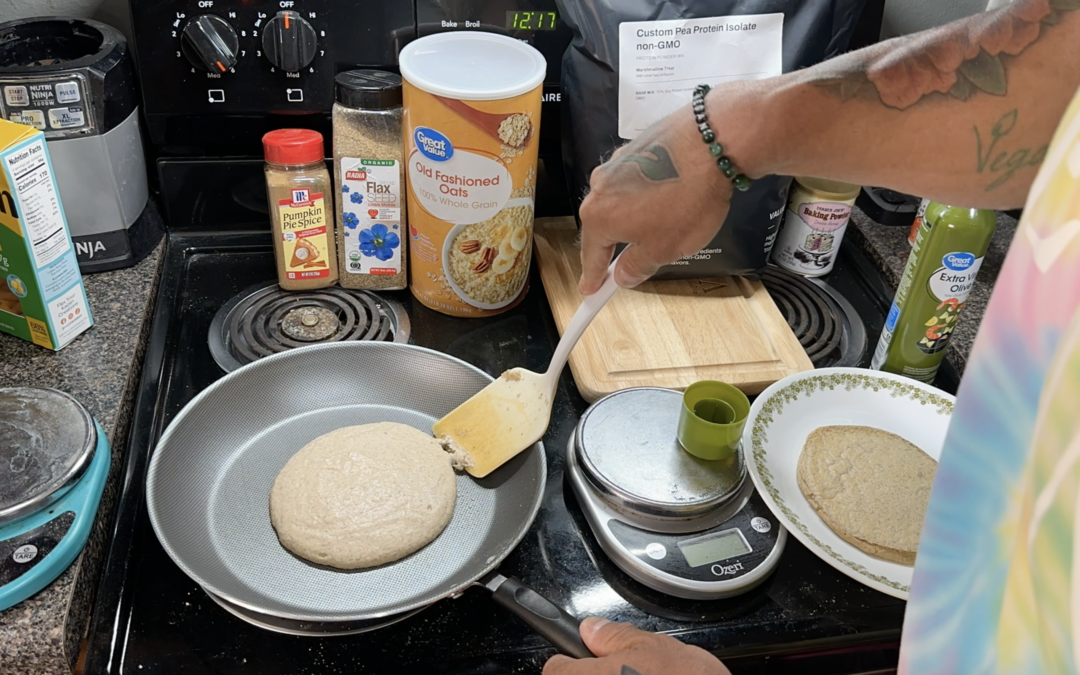 Delicious High-Protein Vegan Pancakes Recipe